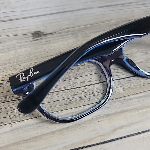 Ray-Ban RB 1555 3667 Kids Eyeglasses Frames Blue 46-16-125 Full Rim - Picture 9 of 9